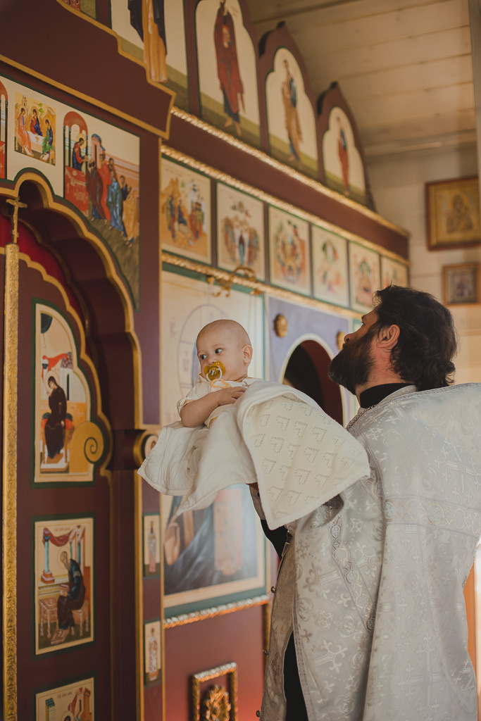 Крещение Михаила. Семейный фотограф Николаева Ольга