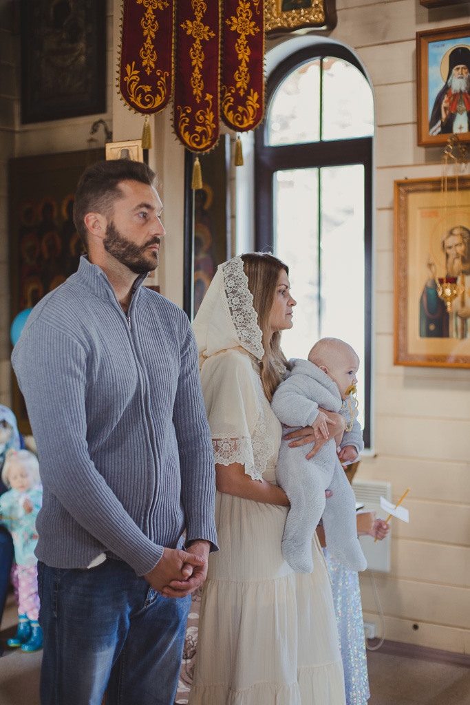 Крещение Михаила. Семейный фотограф Николаева Ольга