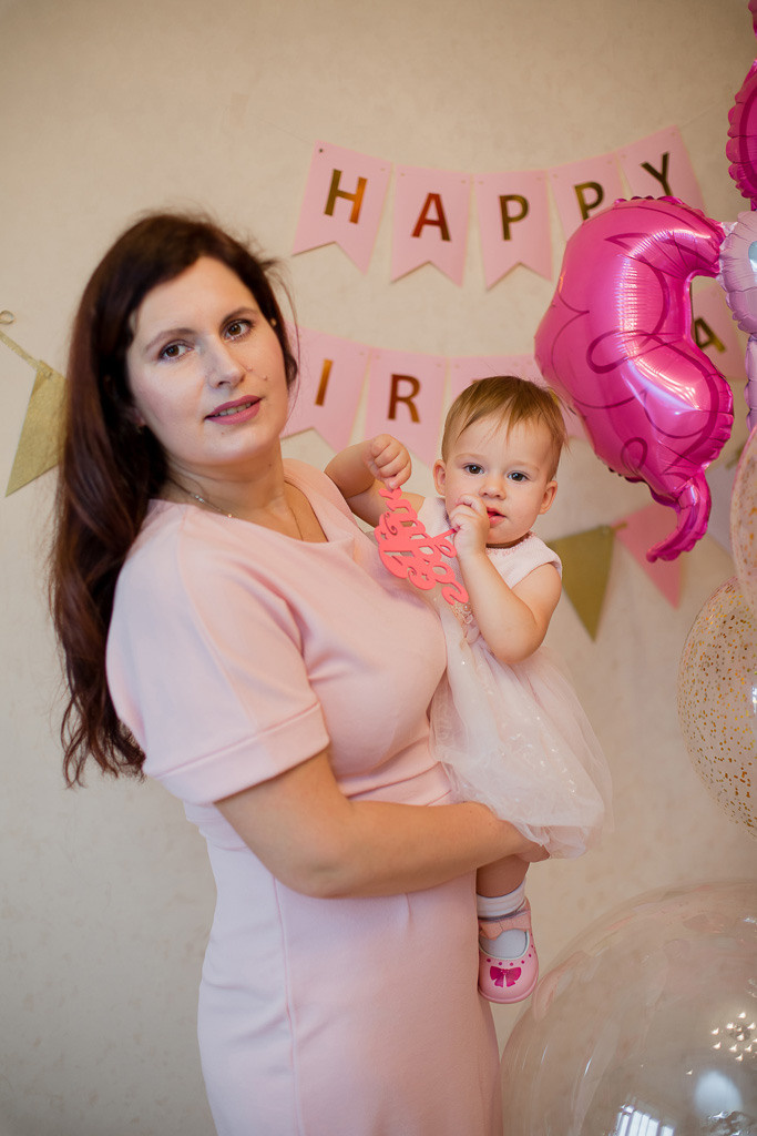 Годовасие Вероники. Семейный фотограф Николаева Ольга