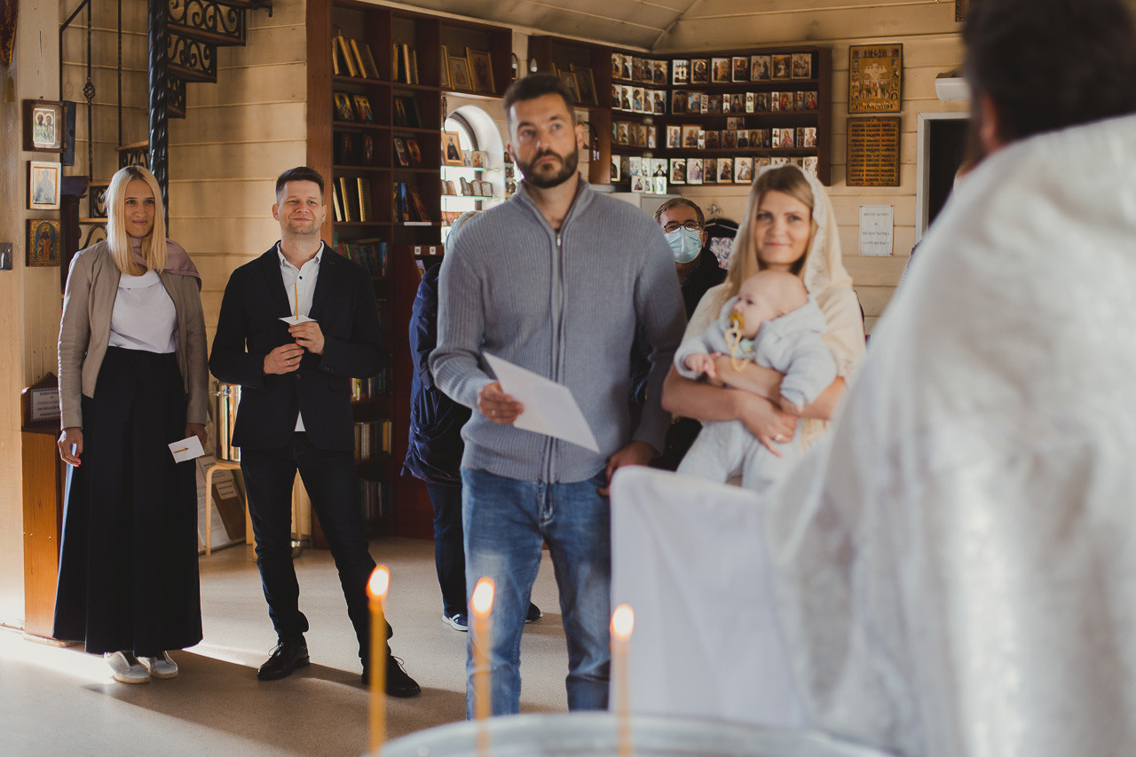 Крещение Михаила. Семейный фотограф Николаева Ольга