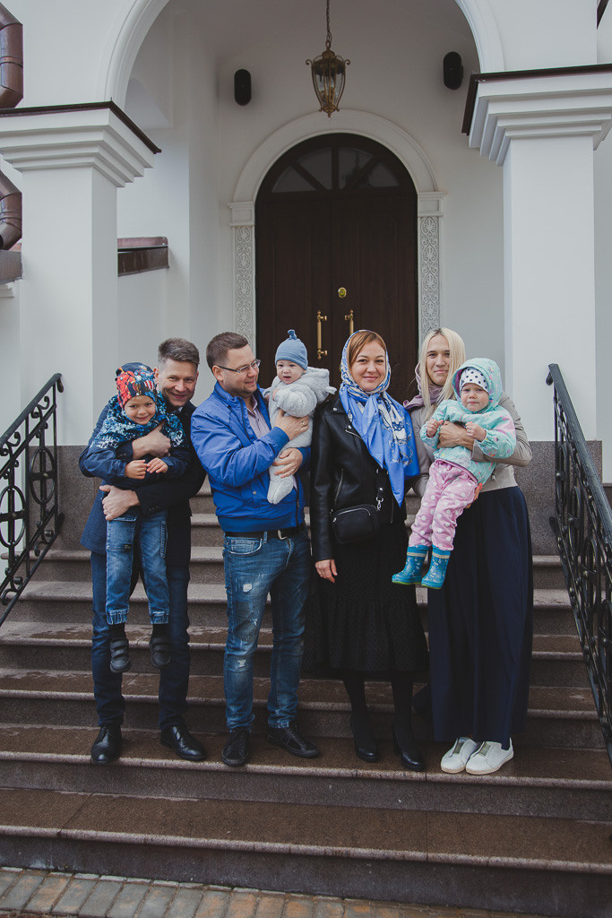 Крещение Михаила. Семейный фотограф Николаева Ольга