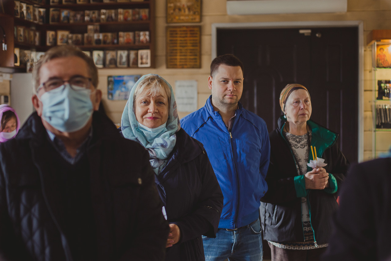 Крещение Михаила. Семейный фотограф Николаева Ольга
