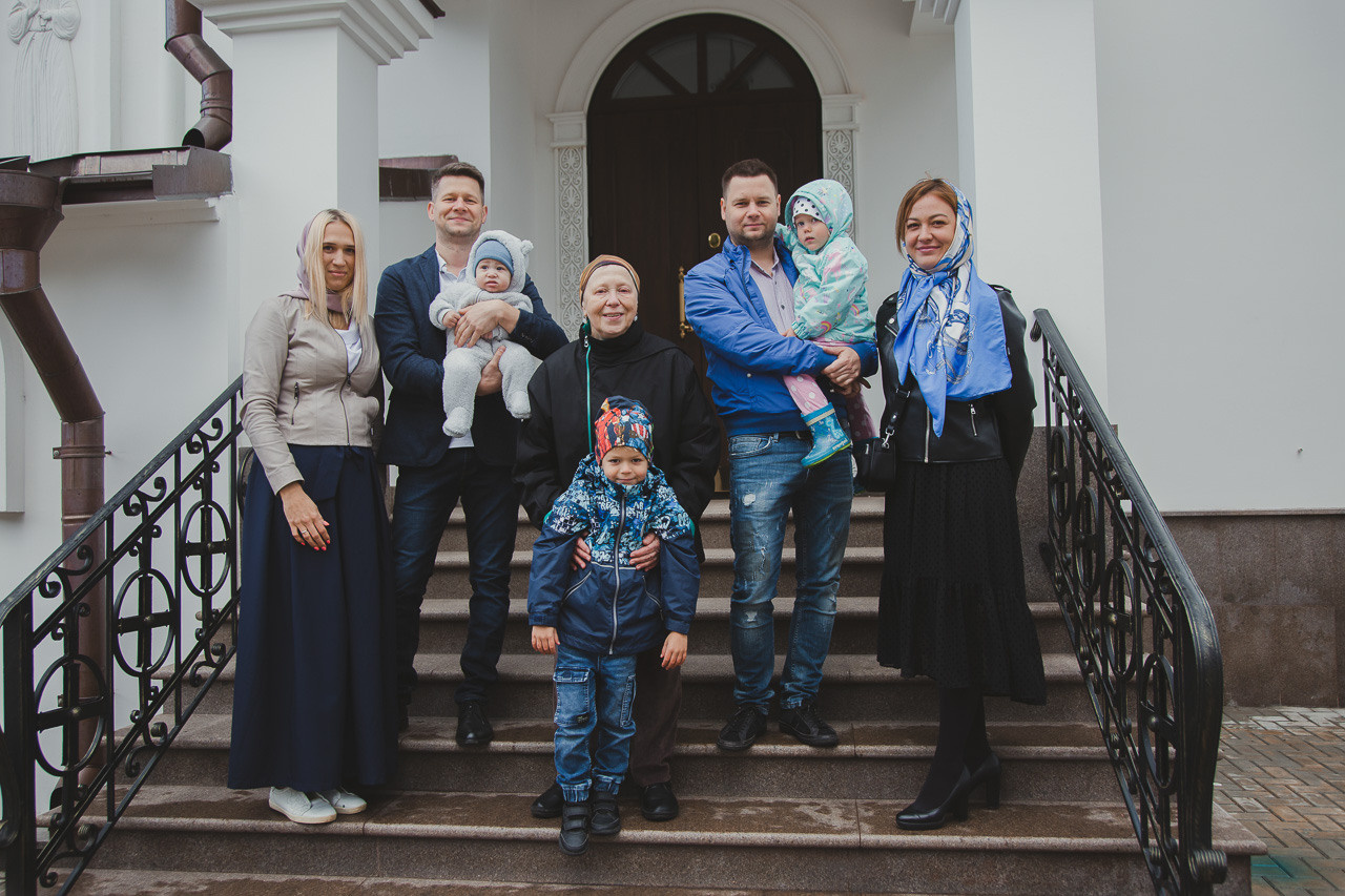 Крещение Михаила. Семейный фотограф Николаева Ольга