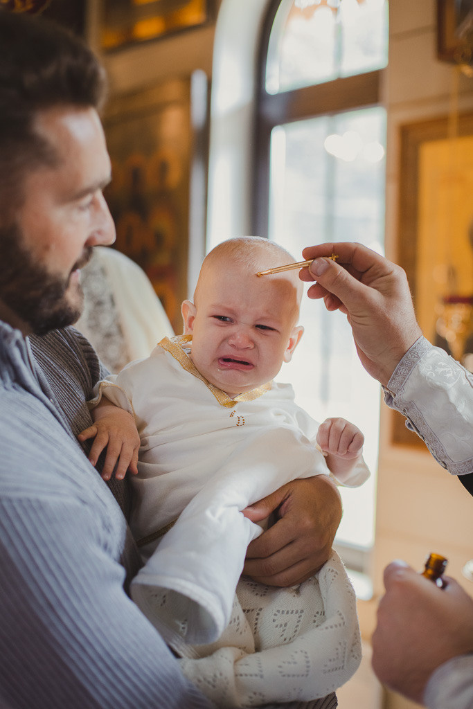 Крещение Михаила. Семейный фотограф Николаева Ольга