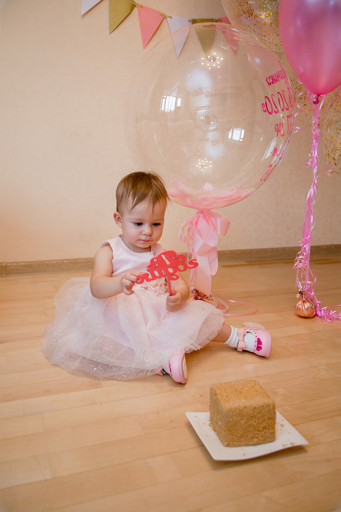 Годовасие Вероники. Семейный фотограф Николаева Ольга