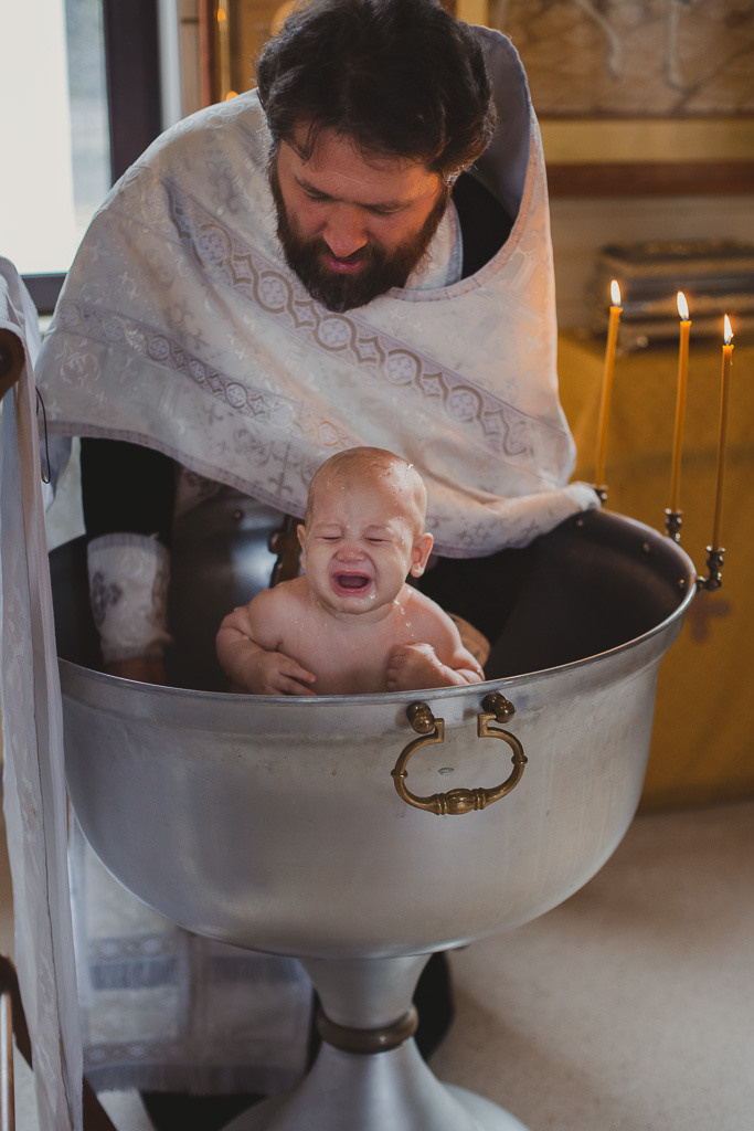 Крещение Михаила. Семейный фотограф Николаева Ольга