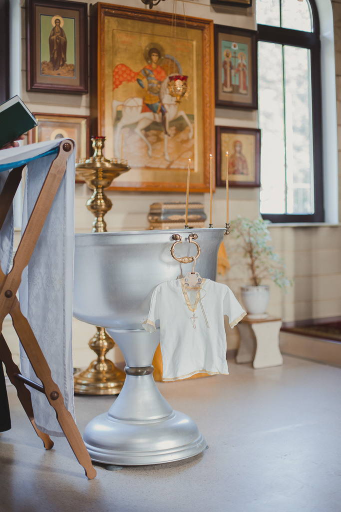 Крещение Михаила. Семейный фотограф Николаева Ольга