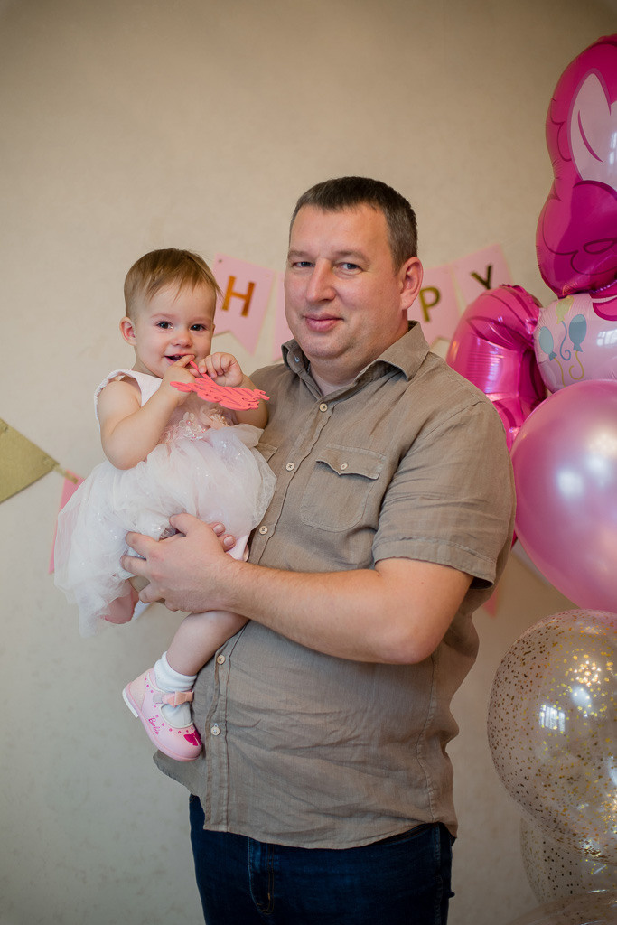 Годовасие Вероники. Семейный фотограф Николаева Ольга