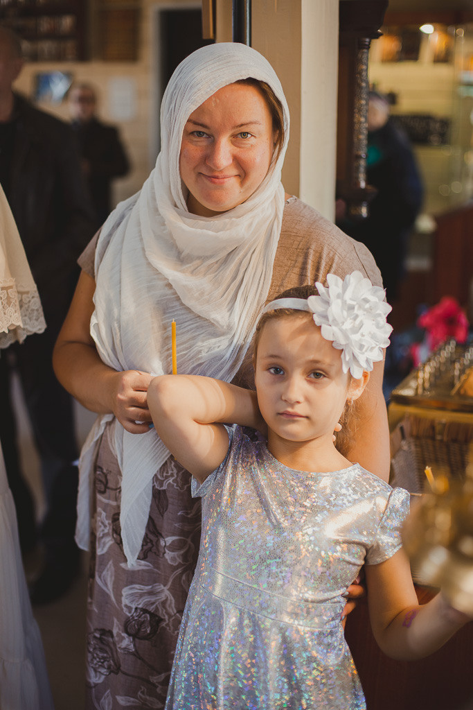 Крещение Михаила. Семейный фотограф Николаева Ольга