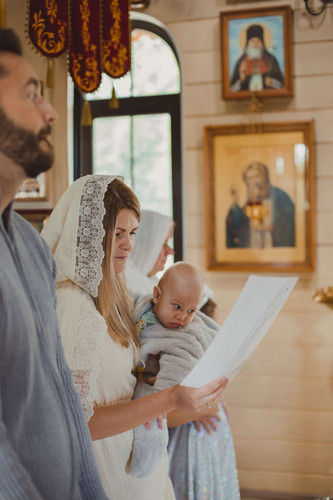 Крещение Михаила. Семейный фотограф Николаева Ольга