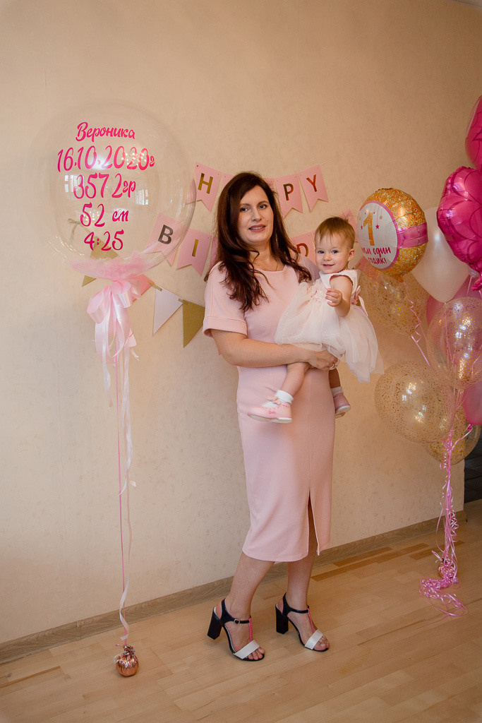 Годовасие Вероники. Семейный фотограф Николаева Ольга
