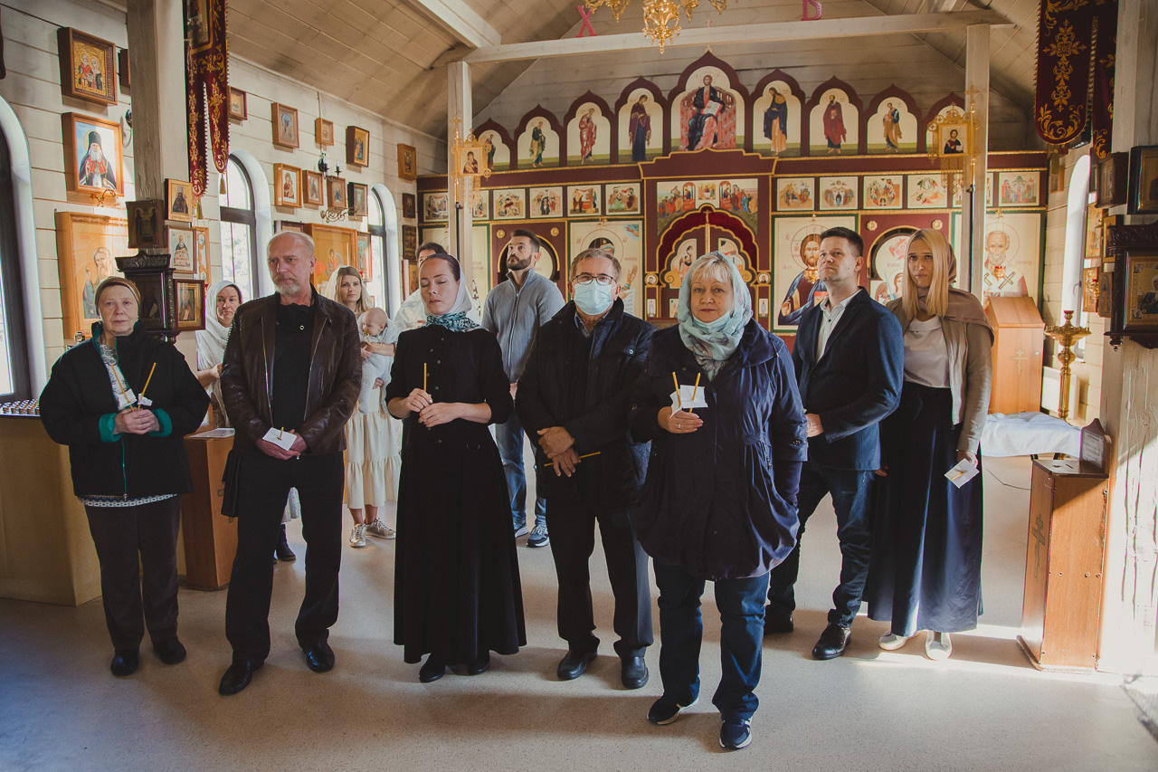 Крещение Михаила. Семейный фотограф Николаева Ольга