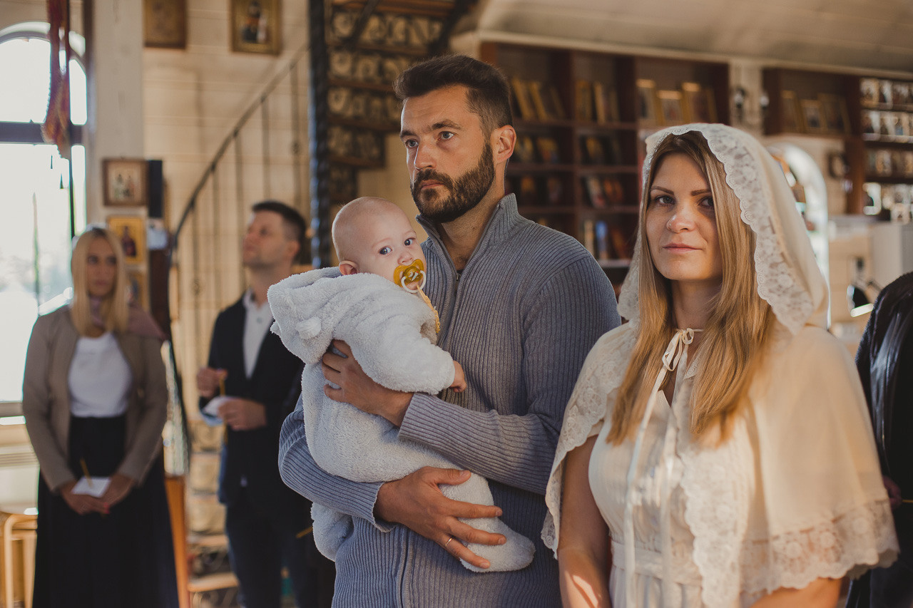 Крещение Михаила. Семейный фотограф Николаева Ольга