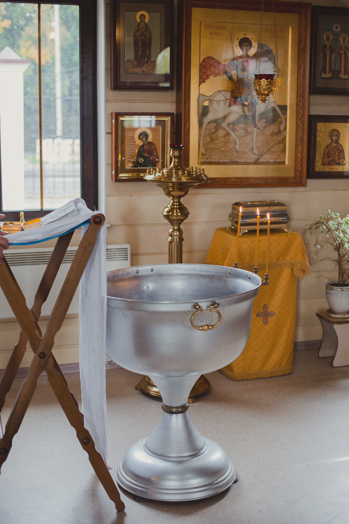 Крещение Михаила. Семейный фотограф Николаева Ольга