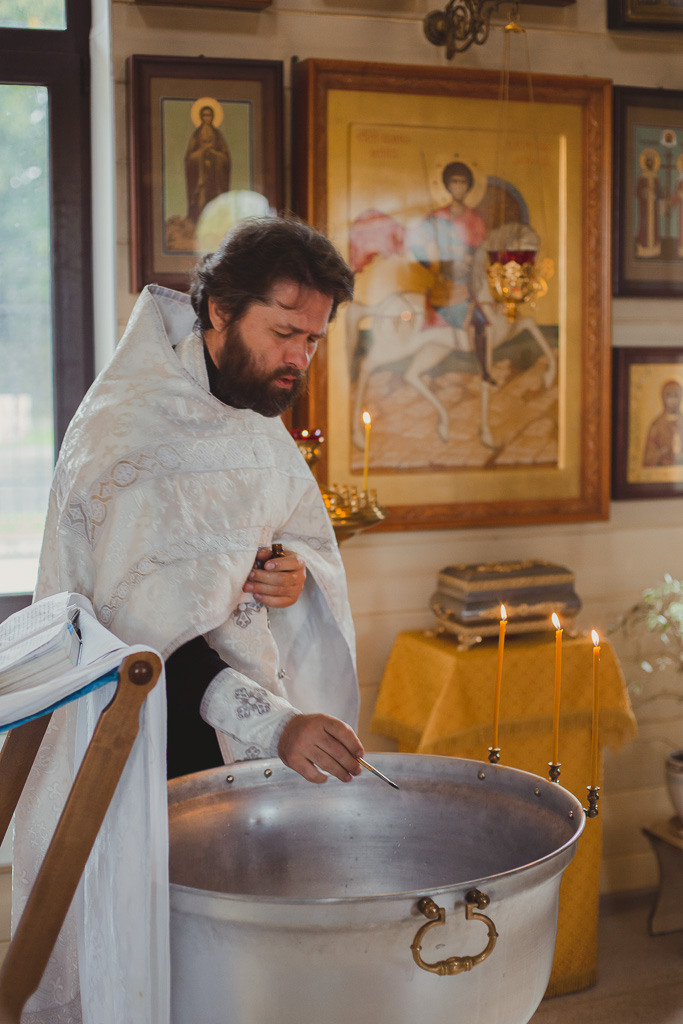 Крещение Михаила. Семейный фотограф Николаева Ольга