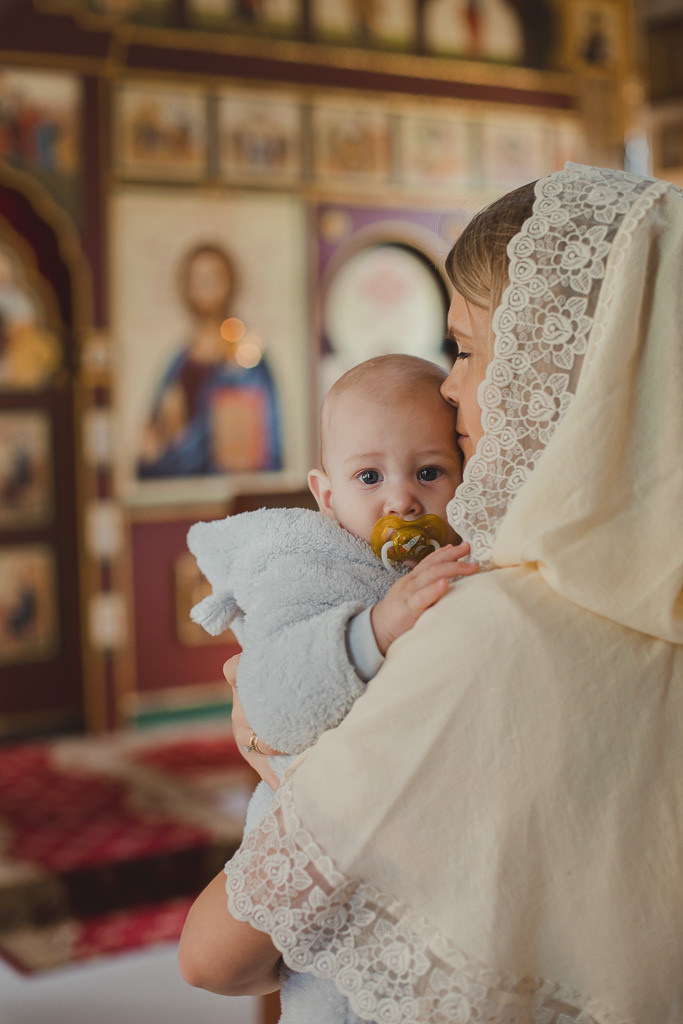 Крещение Михаила. Семейный фотограф Николаева Ольга