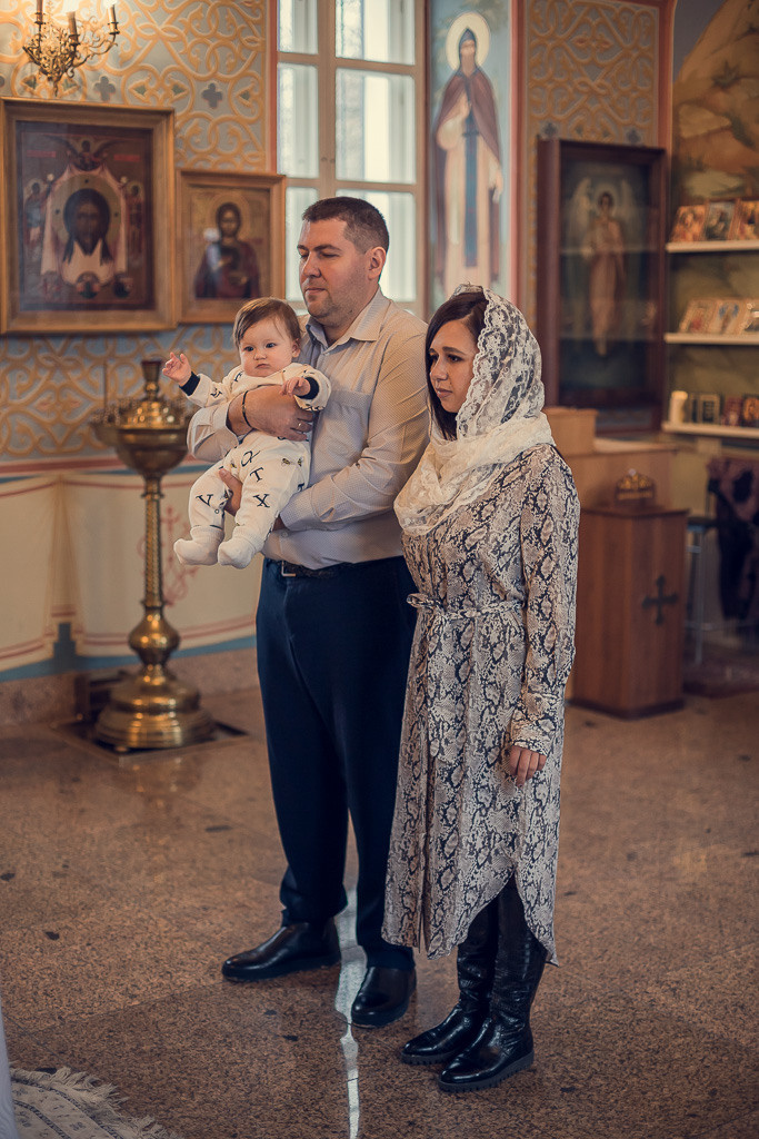 Крещение Евы. Семейный фотограф Николаева Ольга