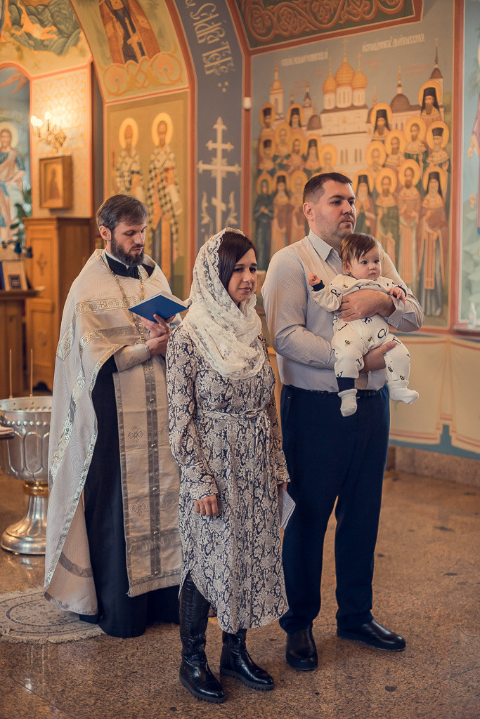Крещение Евы. Семейный фотограф Николаева Ольга