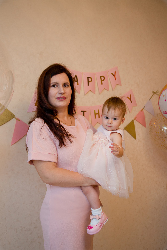 Годовасие Вероники. Семейный фотограф Николаева Ольга