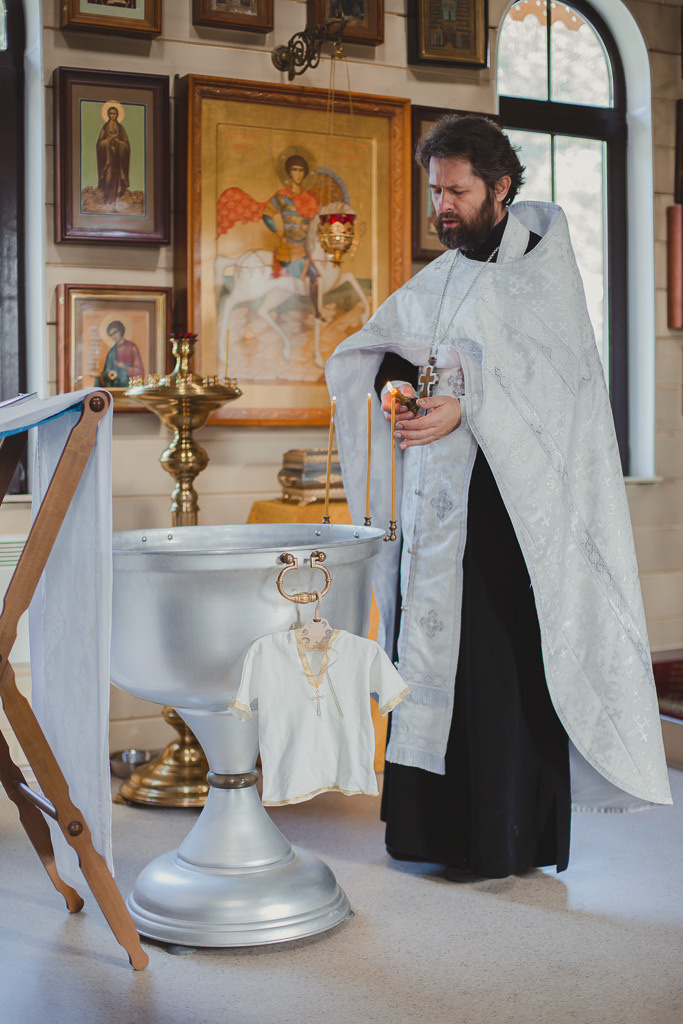 Крещение Михаила. Семейный фотограф Николаева Ольга