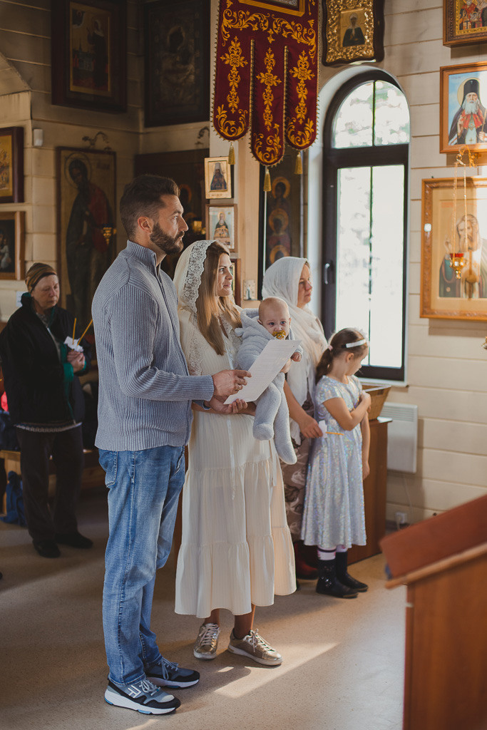 Крещение Михаила. Семейный фотограф Николаева Ольга