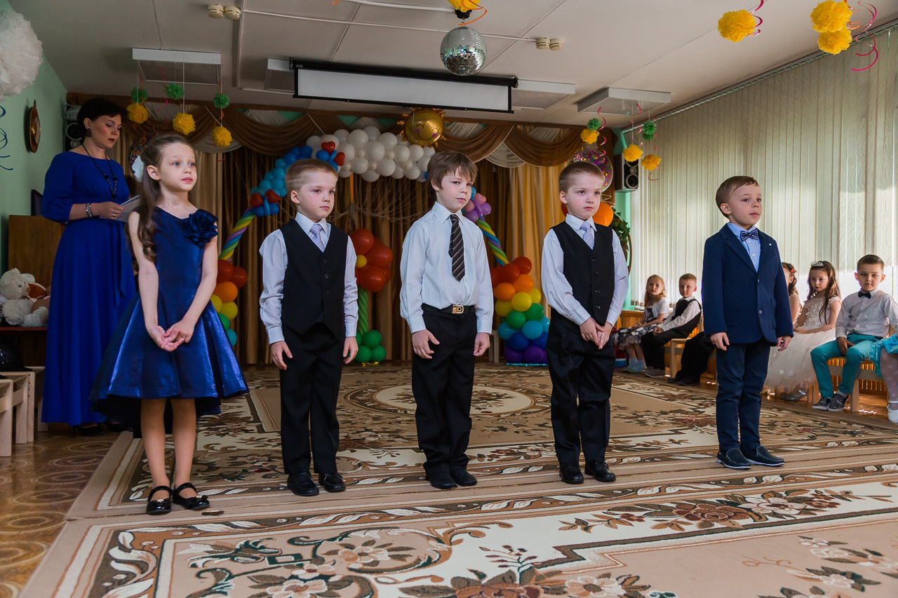 Выпускной в детском саду. Семейный фотограф Николаева Ольга