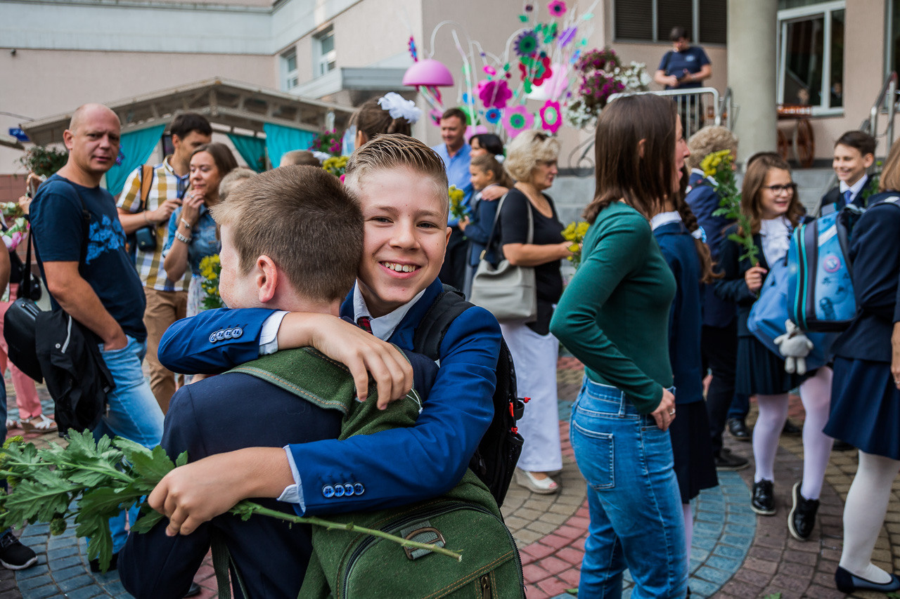 Школа 5 в. Семейный фотограф Николаева Ольга