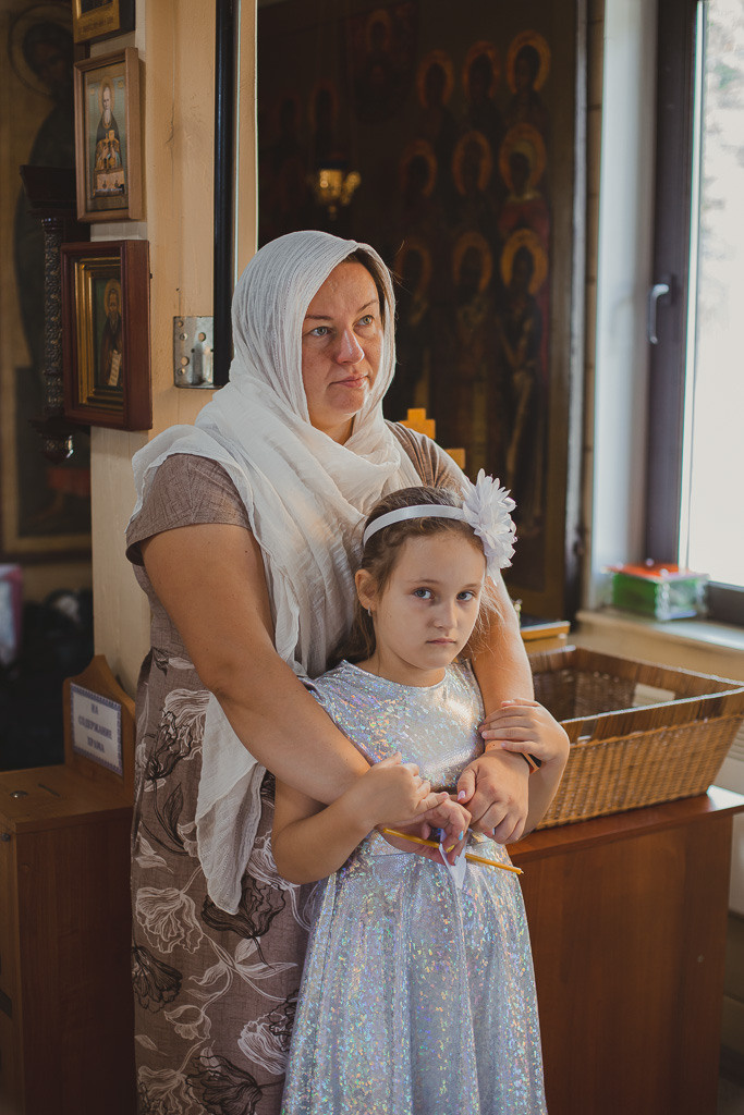 Крещение Михаила. Семейный фотограф Николаева Ольга