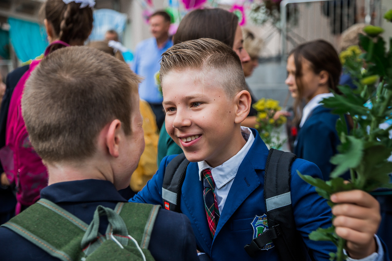Школа 5 в. Семейный фотограф Николаева Ольга