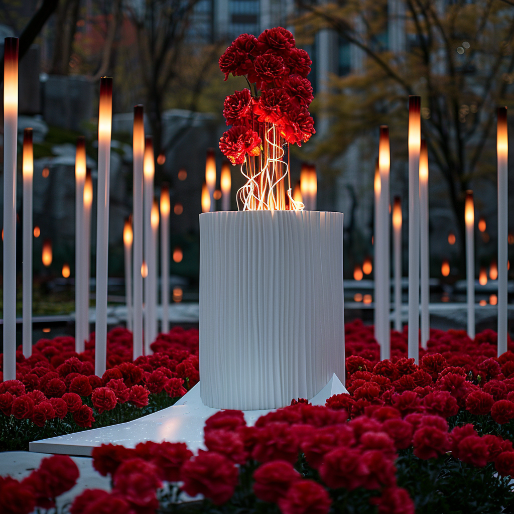 Разработка эскизов декора для тендера для праздника 9 мая. Главная