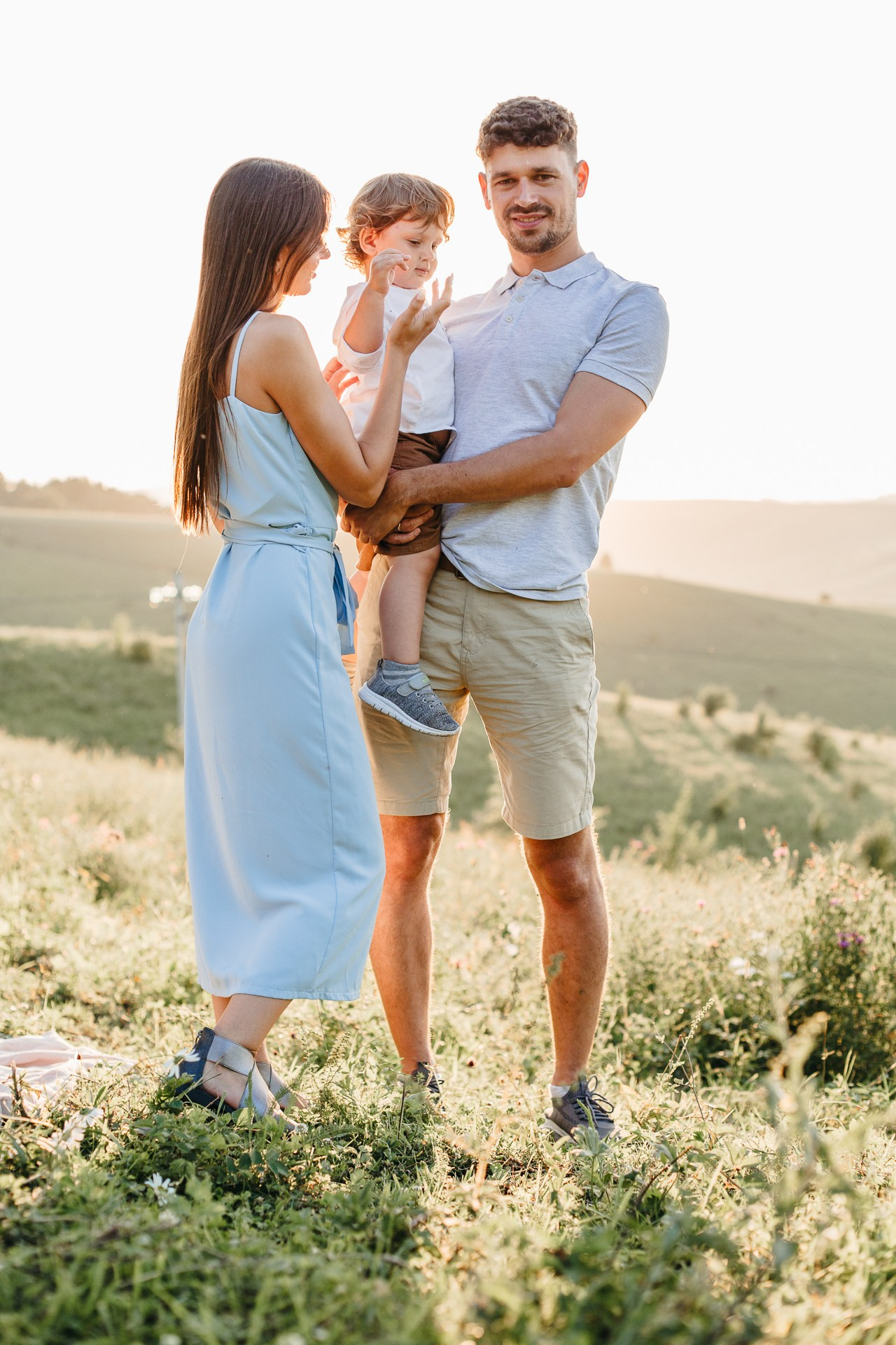 Семья. Горы. Фотограф Любовь Щербинина