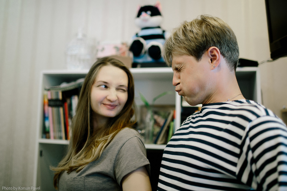 Полосатое семейство. Даша и Сергей. Профессиональный фотограф в Крыму и Севастополе Павел Корсун