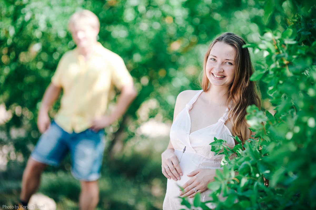 Семейная беременная фотосессия Даши и Серёжи. Профессиональный фотограф в Крыму и Севастополе Павел Корсун