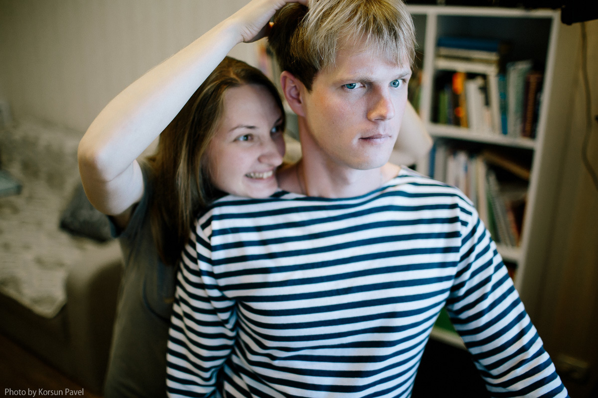 Полосатое семейство. Даша и Сергей. Профессиональный фотограф в Крыму и Севастополе Павел Корсун