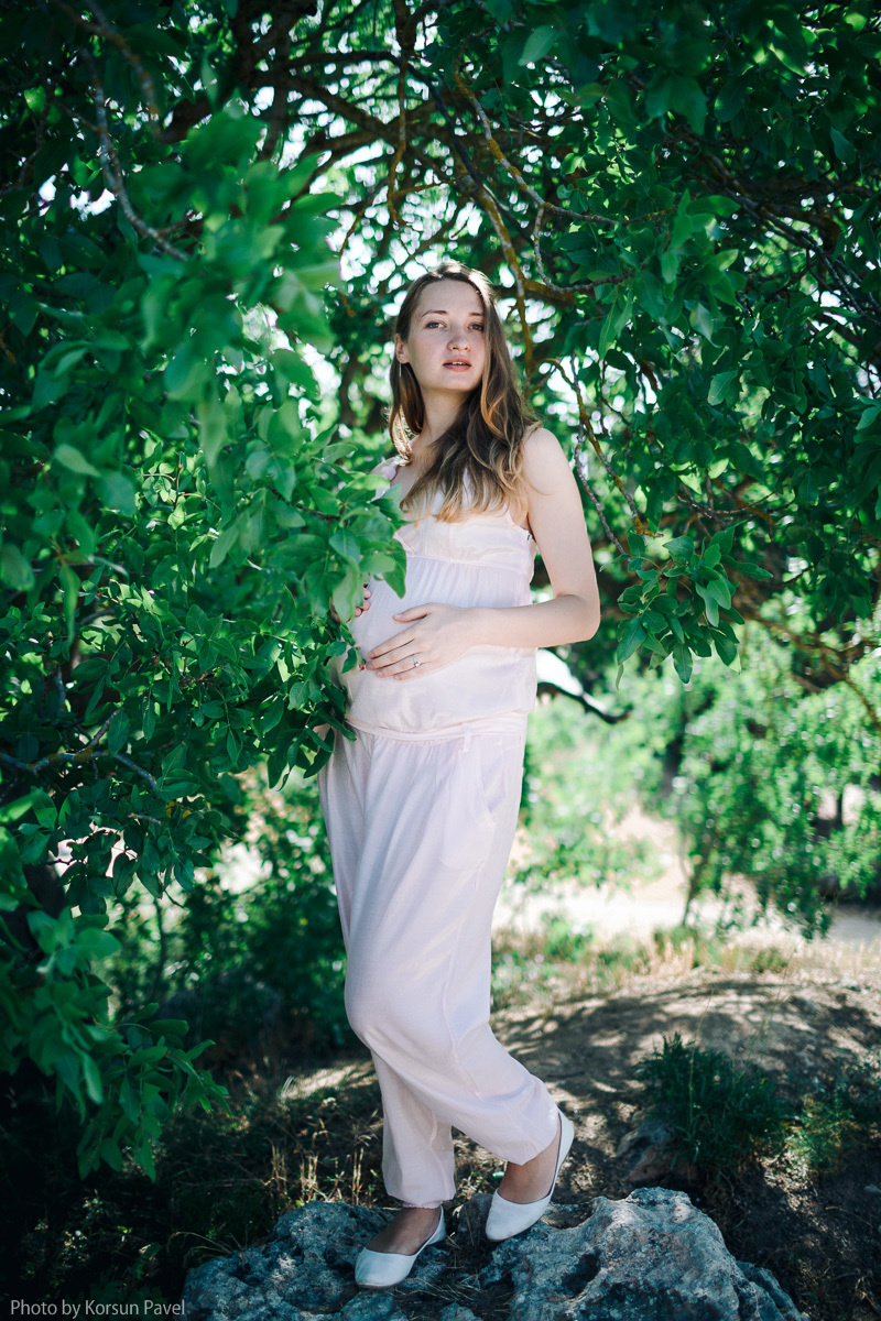 Семейная беременная фотосессия Даши и Серёжи. Профессиональный фотограф в Крыму и Севастополе Павел Корсун