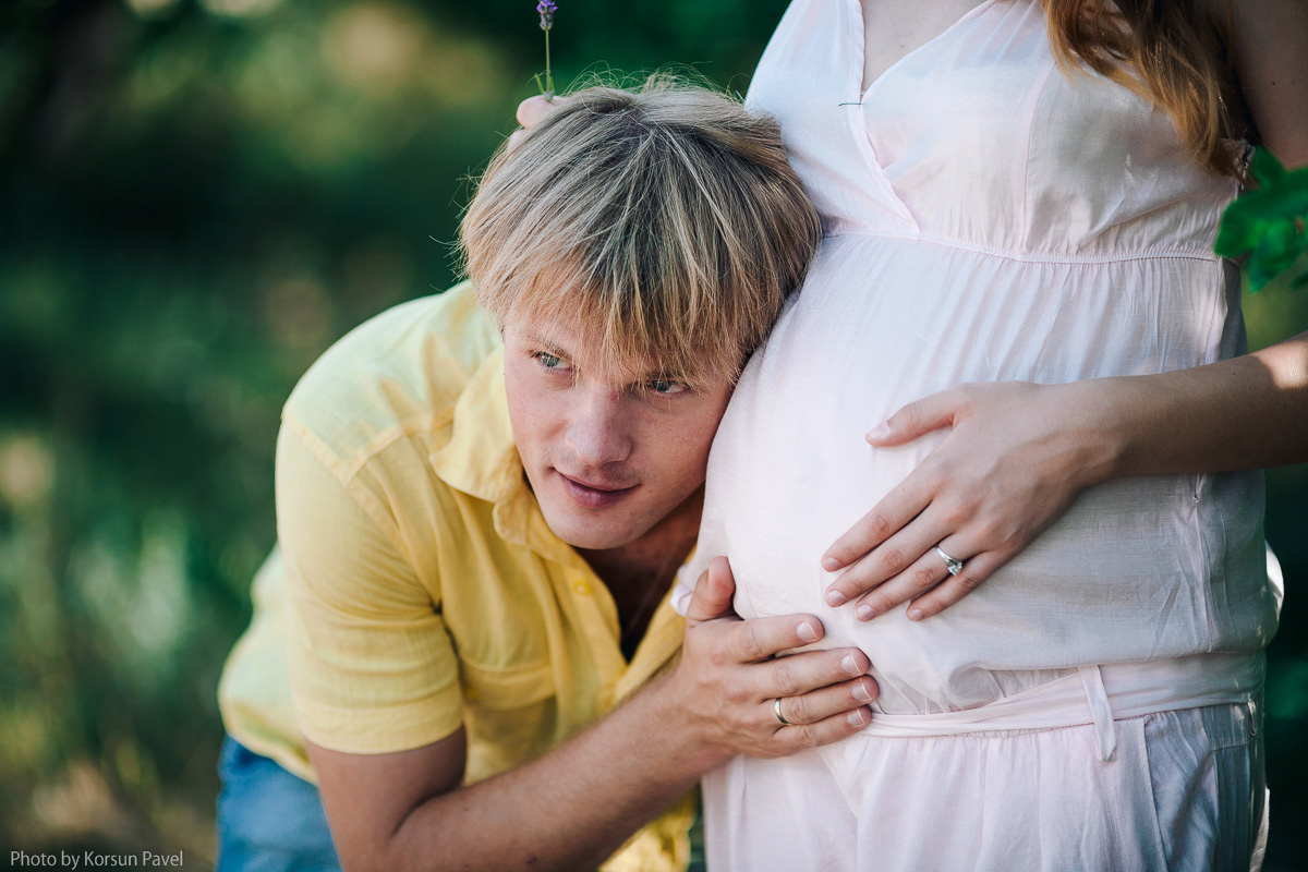 Семейная беременная фотосессия Даши и Серёжи. Профессиональный фотограф в Крыму и Севастополе Павел Корсун