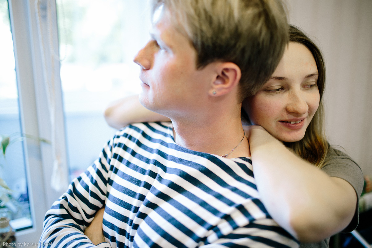Полосатое семейство. Даша и Сергей. Профессиональный фотограф в Крыму и Севастополе Павел Корсун