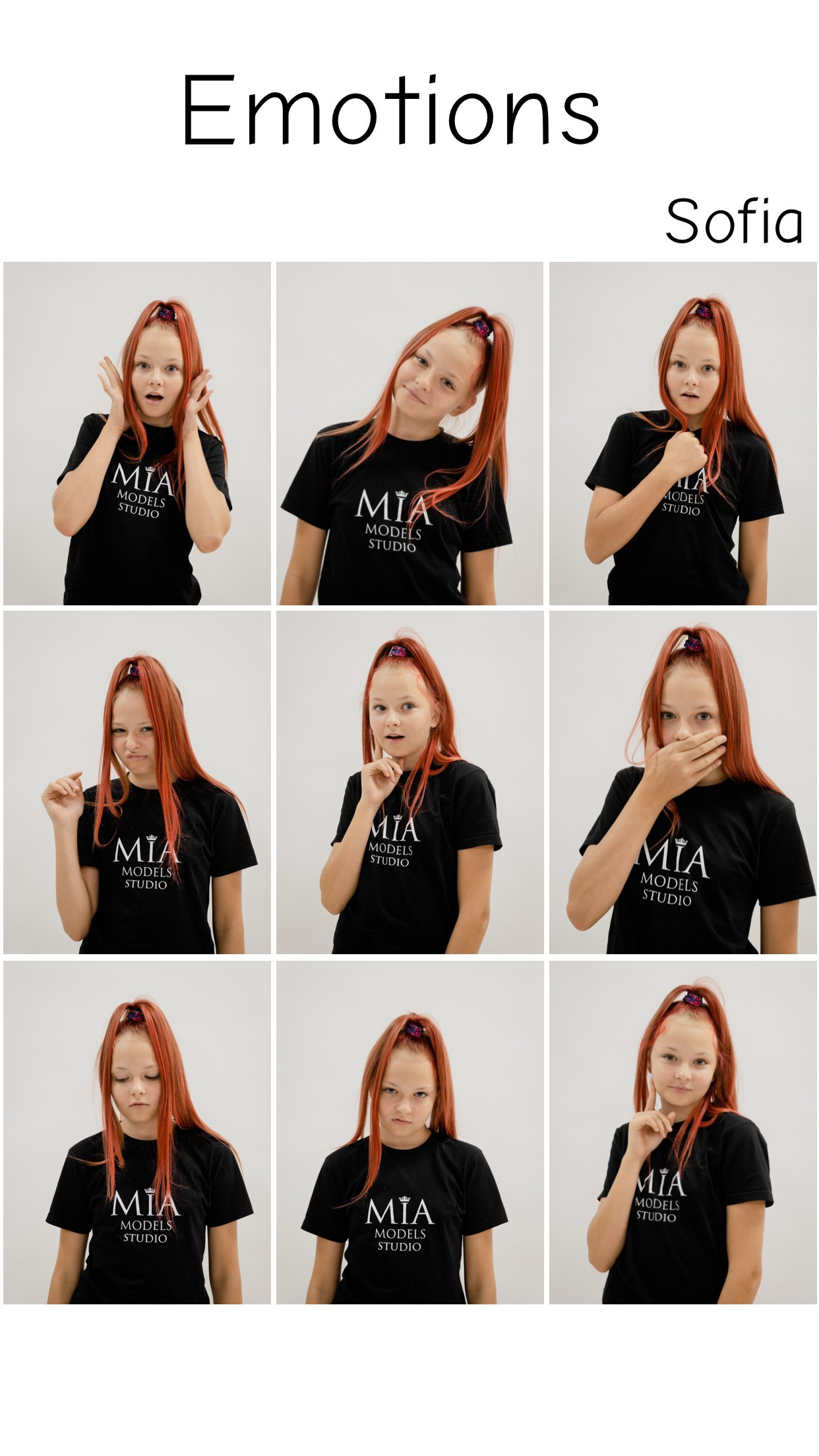 Карта ЭМОЦИЙ. Модельная студия MIA Models