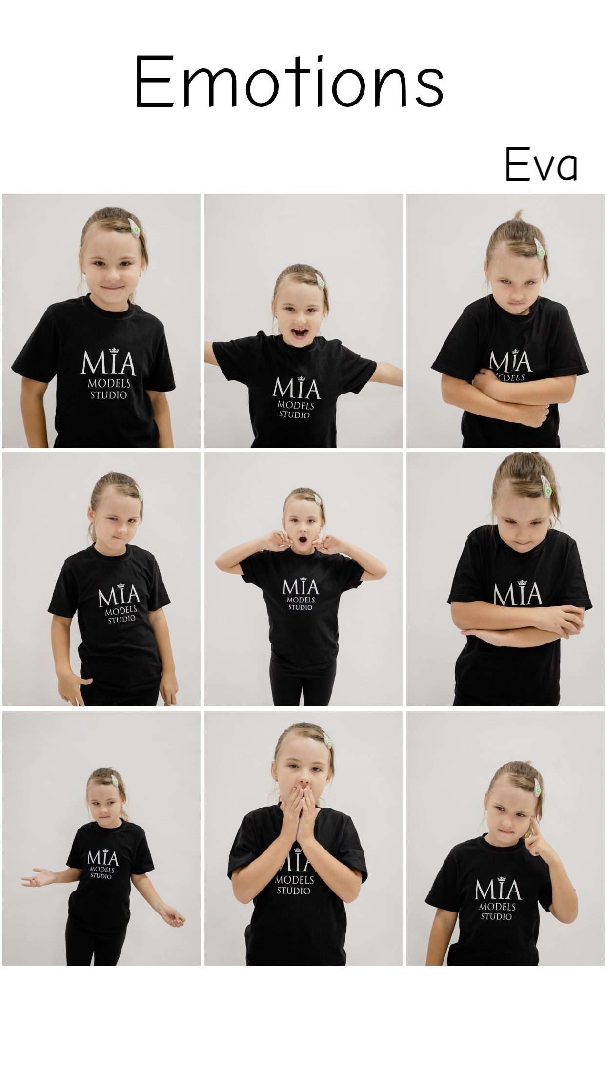 Карта ЭМОЦИЙ. Модельная студия MIA Models