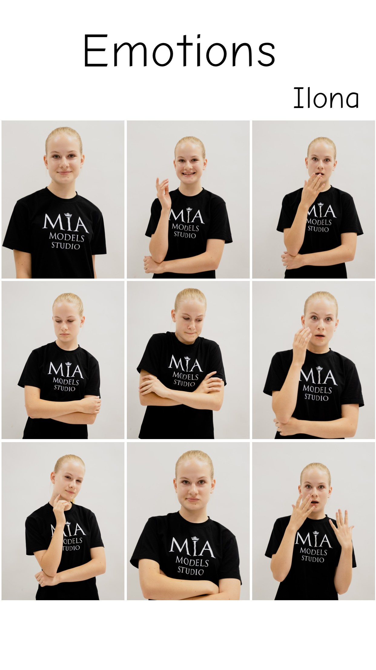 Карта ЭМОЦИЙ. Модельная студия MIA Models