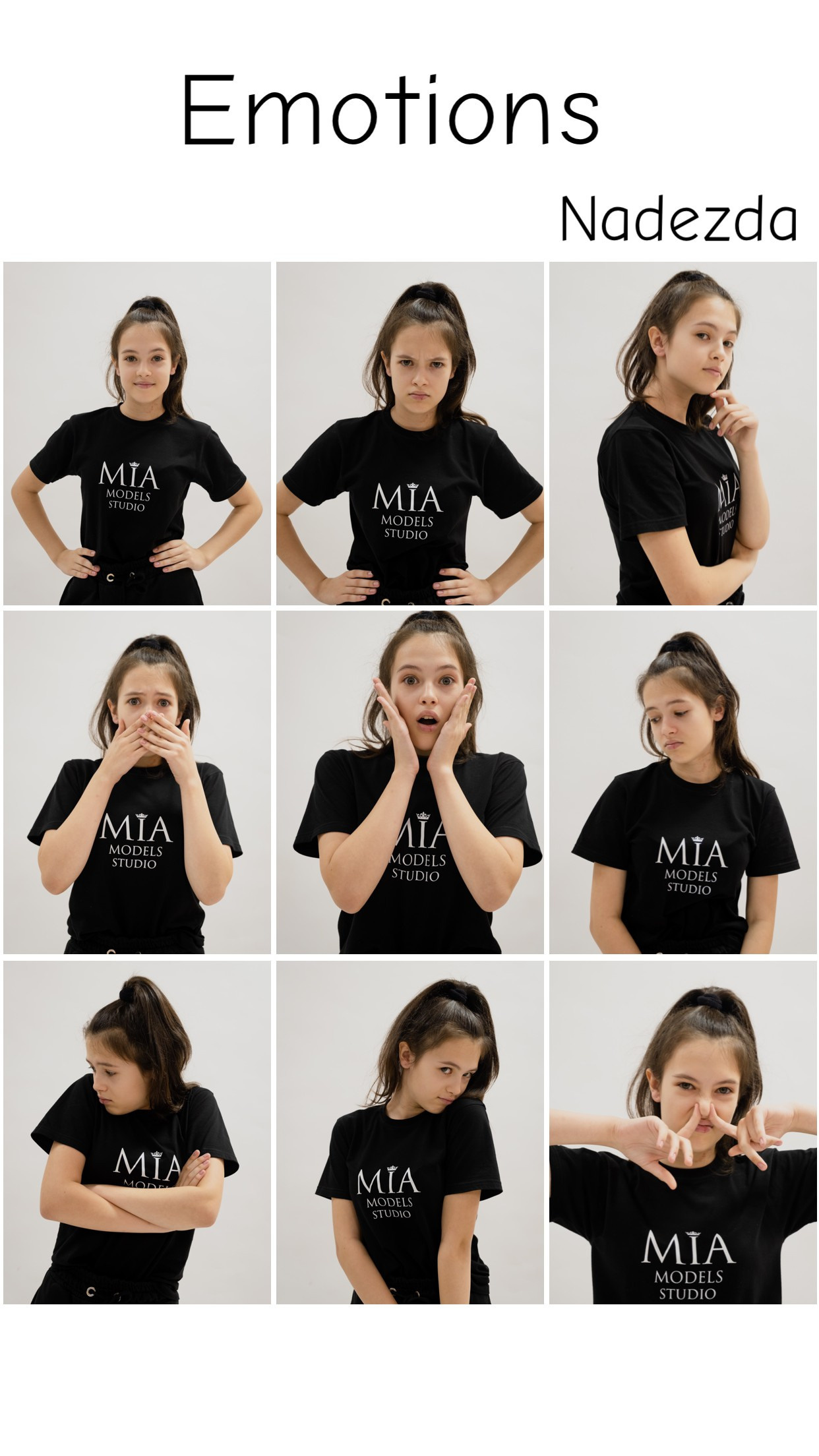 Карта ЭМОЦИЙ. Модельная студия MIA Models