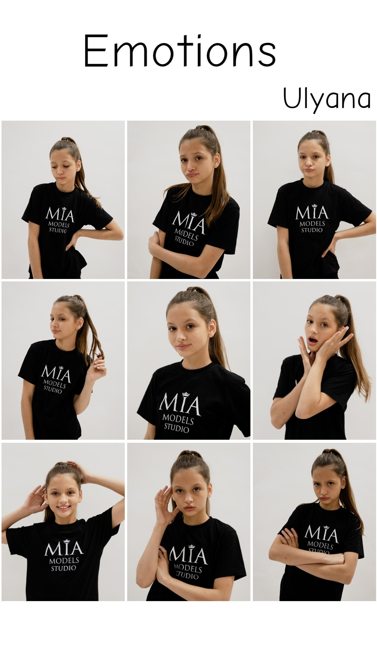 Карта ЭМОЦИЙ. Модельная студия MIA Models