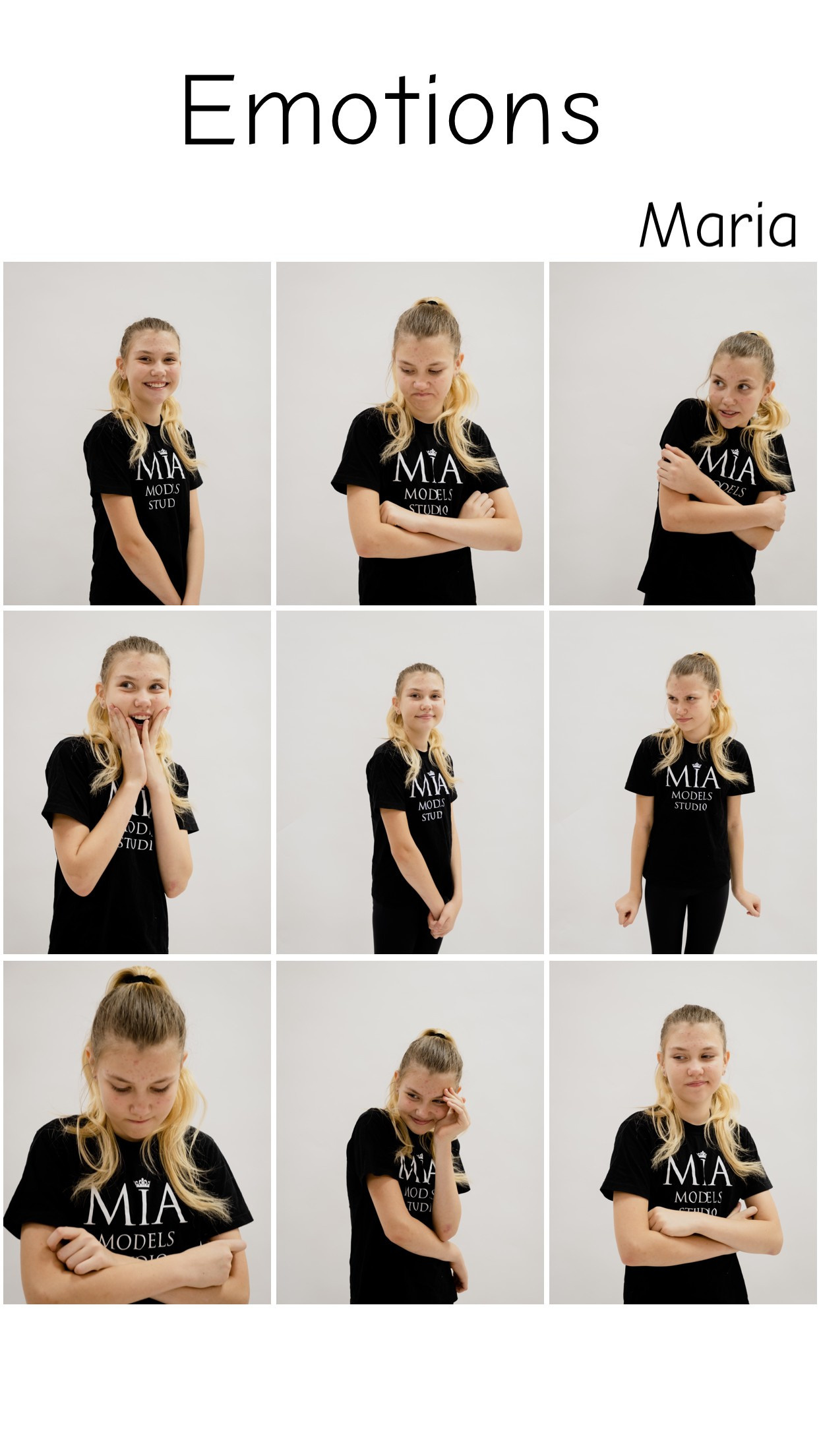 Карта ЭМОЦИЙ. Модельная студия MIA Models