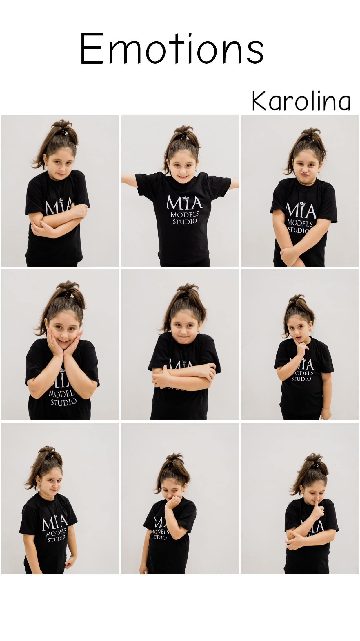 Карта ЭМОЦИЙ. Модельная студия MIA Models