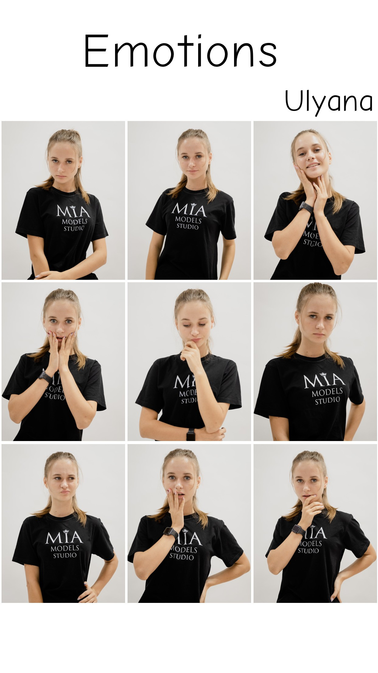 Карта ЭМОЦИЙ. Модельная студия MIA Models