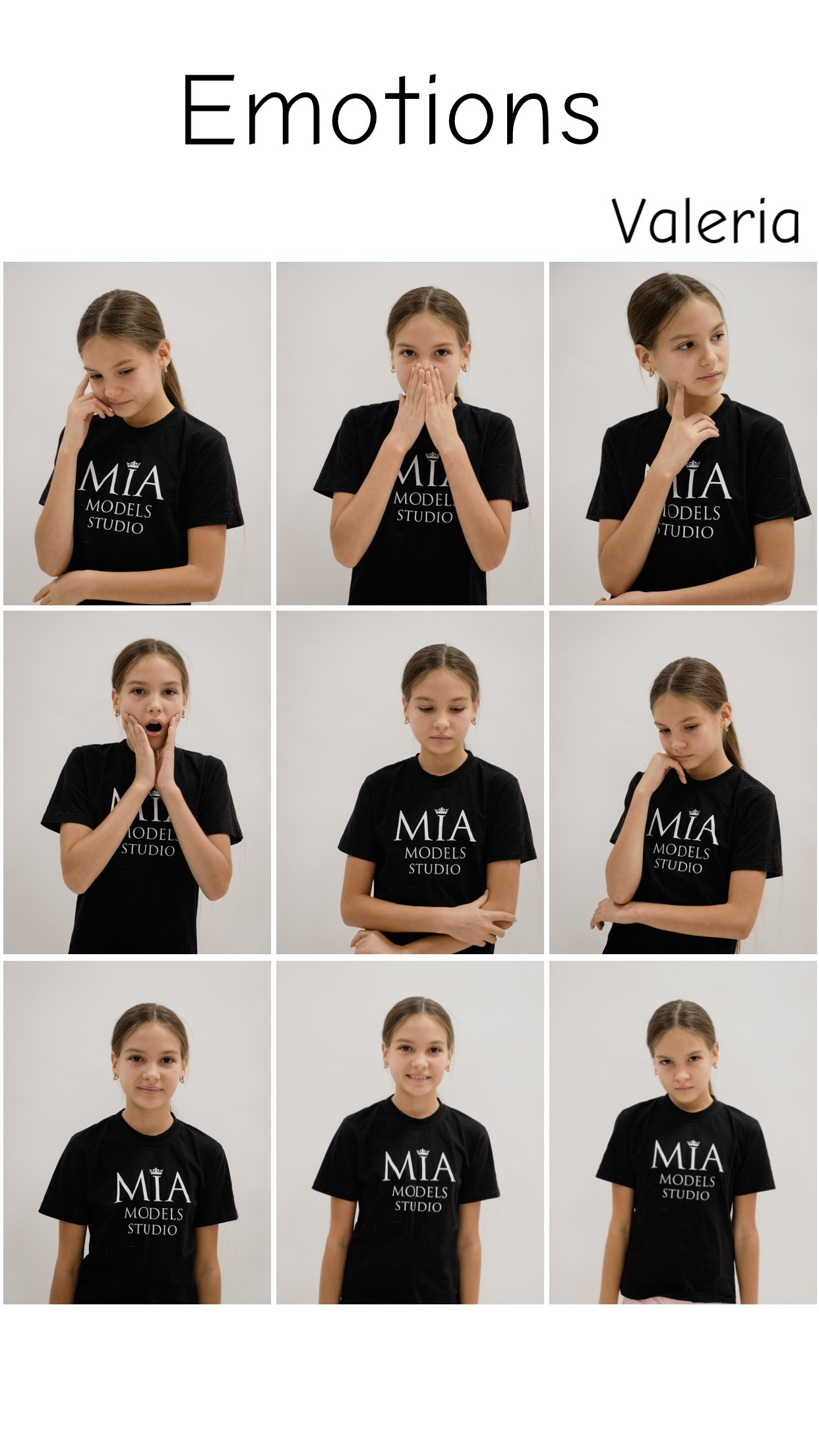 Карта ЭМОЦИЙ. Модельная студия MIA Models