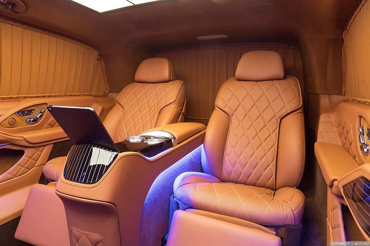 Mercedes V-class. Design Yachts and Cars