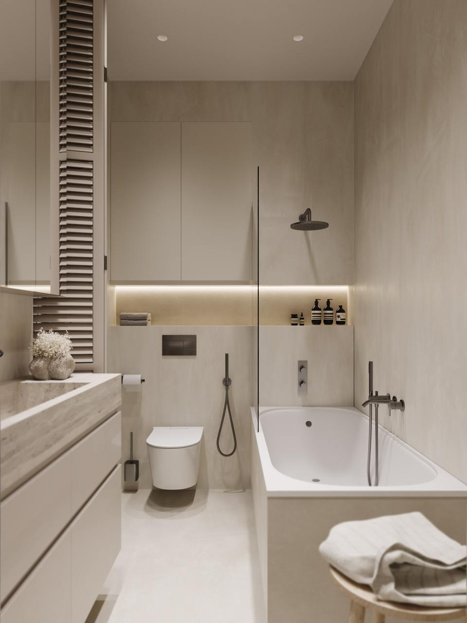 ЖK Настоящее — 80 м². КОМНАТА АИСТА дизайн-бюро | AIST ROOM design bureau