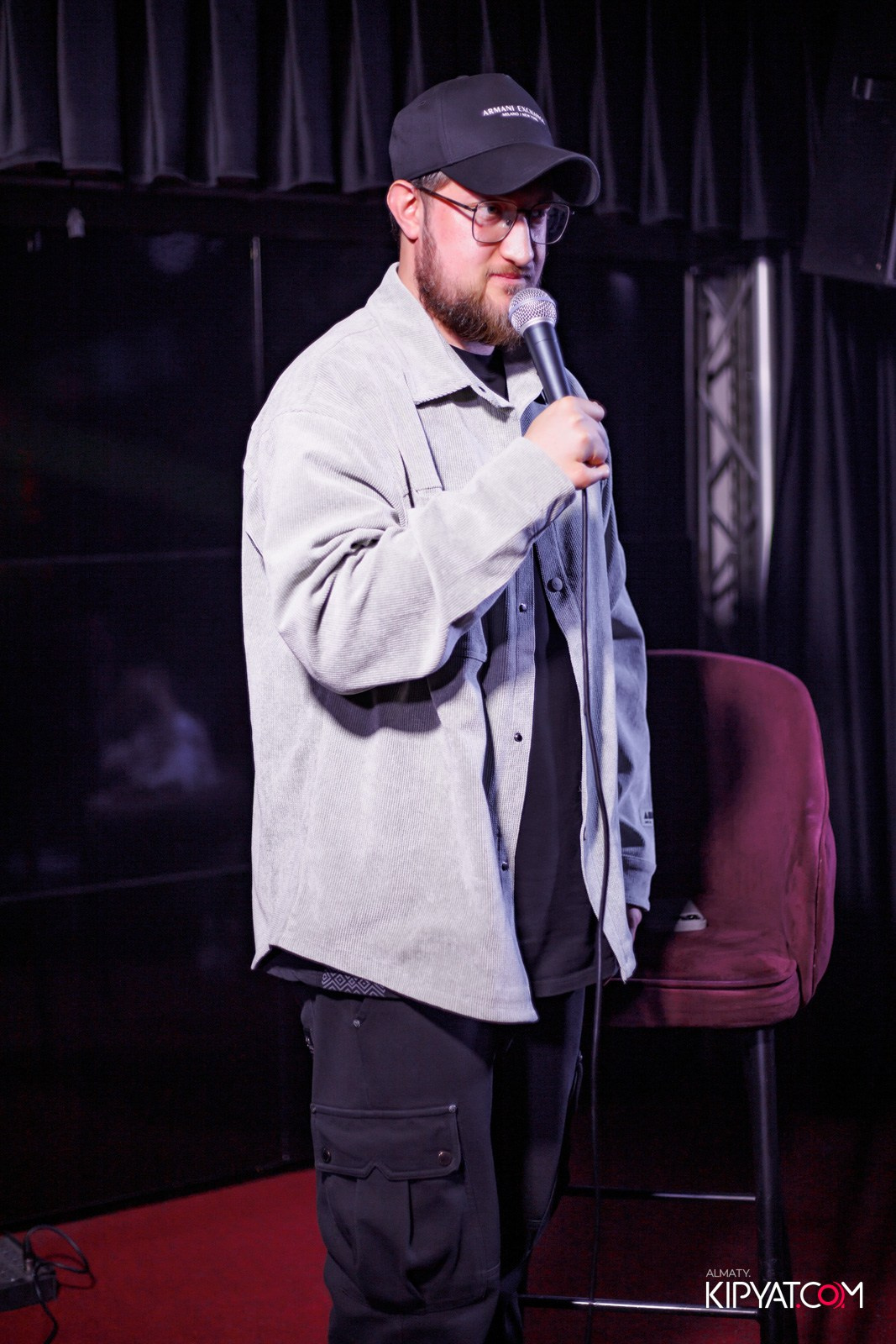 STAND UP КОНЦЕРТ АЛЕКСАНДРА МЕРКУЛЬ ESTATE KARAOKE BAR. КИПЯТКОМ АЛМАТЫ! Фотосъемка мероприятий в Алматы