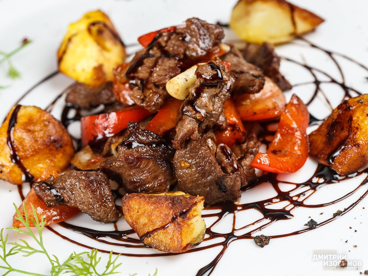 Съёмка блюд для меню